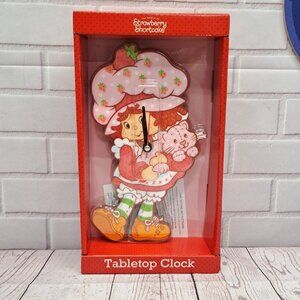 Strawberry Shortcake 9" Analog Display Battery Operated Tabletop‎ Clock